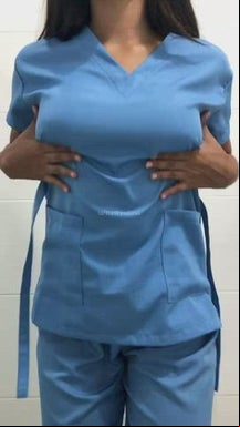 My patients loves when I work without bra